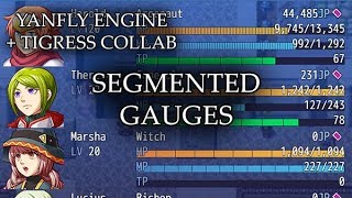 YEP151  Segmented Gauges  RPG Maker MV [upl. by Heid]