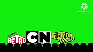 Teletoon Retro 2007 amp 2013 Logo Rewind Green Screen [upl. by Schick]