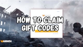 Warpath 81  How to claim a gift code [upl. by Umeko]