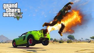 GTA V Freeroam  SUPER LANCERING MET ROCKET VOLTIC [upl. by Bekelja]