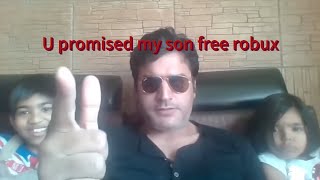 U promised my son free robux I gave credits check the description [upl. by Aissak]