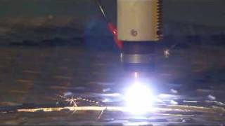 Plasma cutter plasmaschneider CNC torch Hypertherm and THC plasmaschneiden [upl. by Aryn632]