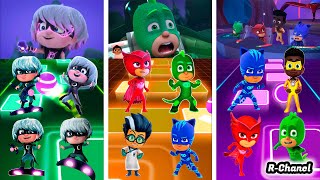 PJ Masks Team CATBOY vs OWLETTE vs GEKKO vs LUNA GIRL [upl. by Illom]