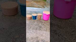 OMG Very Satisfying Sand Cutting Kinetic Sand shorts youtube youtubeshorts shorts [upl. by Atiekahs]