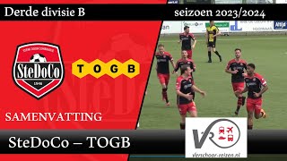 Samenvatting SteDoCo  TOGB 040524 [upl. by Katzen]