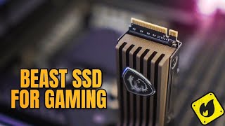 MSI SPATIUM M480 Review Gen4 SSD For Gaming [upl. by Hengel184]