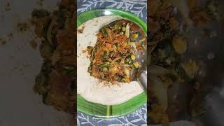 Bhindi jawari Ki roti Indian food recipe trending viral [upl. by Olethea]