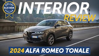 2024 Alfa Romeo Tonale  Interior Review [upl. by Whitelaw656]