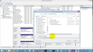 How to create VHD or VHDX Virtual DIsks in Windows 8 or 81 [upl. by Arihsaj270]