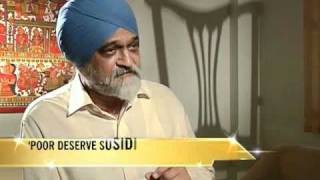 Giving free food not a good policy Montek Singh [upl. by Godfree]