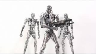 Video Review of the NECA Terminator T800 Endoskeleton [upl. by Bust]