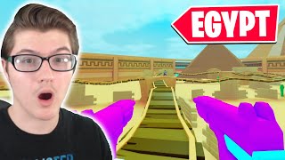 NEW EGYPT MAP UPDATE  Roblox BIG Paintball [upl. by Celestine]