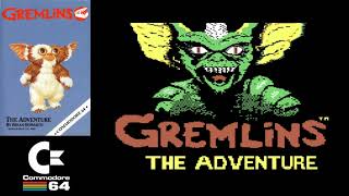 Gremlins The Adventure 1985 Adventure International C64 First Impressions  Text Adventure [upl. by Tennos]