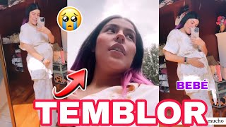 TEMBLOR EMBARAZADA LESSLIE 😨  BEBÉ POLINESIA SE MUEVE MUCHO ❤️  2023 [upl. by Biddy]