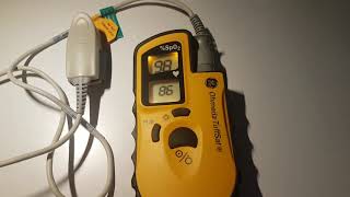 Ohmeda TuffSat pulse oximeter [upl. by Juliano]