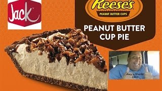 Jack In The Box  Reeses® Peanut Butter Cup Pie REVIEW [upl. by Lemuela]