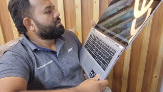 ACER ASPIRE 3 SPIN 14 CONVERTIBLE LAPTOP review Malayalam unboxing UNKENSI002NXKENSI003 [upl. by Arodnahs]