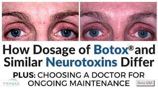 How Dosage of Botox® is Measured Differently than Similar Neurotoxin Treatments Like Dysport® [upl. by Nawiat]