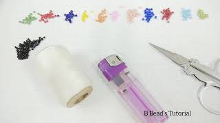 Beads Bracelet for Beginners Tutorial [upl. by Tacita941]