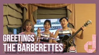 GREETINGS from 바버렛츠 THE BARBERETTES  dotasiaent [upl. by Bubalo]