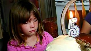 Girl Cries When Birthday Song Isnt Sung quotProperlyquot [upl. by Ahtnahc]