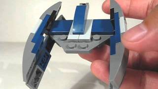 LEGO Star Wars 30055 Mini Vulture Droid Quick Review [upl. by Yrrah]