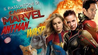 Il RIASSUNTONE di CAPTAIN MARVEL e ANT MAN amp THE WASP ILRidoppiatore [upl. by Orhtej]