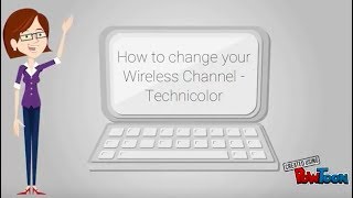 How to change the Wireless Channel  Technicolor [upl. by Jeb]