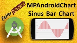 MPAndroidChart Tutorial Better Than Android GraphView 9 Sine Bar Chart Plotting [upl. by Hertz]