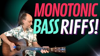 Blues Rhythm Guitar Techniques Monotonic Bass Riffs Part 1 [upl. by Paapanen388]