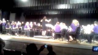 Woodstock Middle School Concert Band [upl. by Atinrehs500]