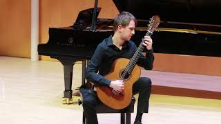 Maxime Mazuyet plays Songe Capricorne by Roland Dyens [upl. by Ayom]