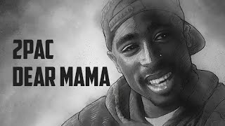 2Pac Dear Mama Lyrics oldschool hiphop lyrics [upl. by Leigh276]