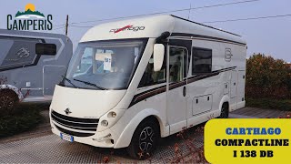 Carthago Compactline I 138 DB  Videorecensione Camper Motorhome [upl. by Avalsorim681]