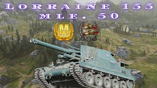 Lorraine 155 mle 50 How to get an ACE TANKER medal [upl. by Ellerahs]