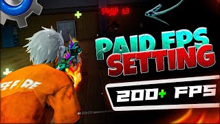 Secret Settings to Get 200 FPS in Free Fire PC  Free fire lag fix  Bluestacks [upl. by Namruht]