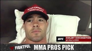 MMA Pros Pick  Eddie Alvarez vs Dustin Poirier 2 UFC on FOX 30 [upl. by Seana]