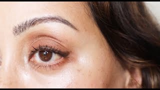 Easy makeup for bulging eyes  prominent eyes [upl. by Enirahtak]