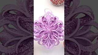 Classic Christmas Craft 🎅  Traditional DIY Holiday Decor chritmascraft diy chirstmascraft [upl. by Atikahc]