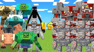 MUTANTS vs REDSTONE GOLEMS [upl. by Glass652]