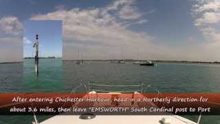 Emsworth Yacht Harbour Arriving By Sea [upl. by Susej]