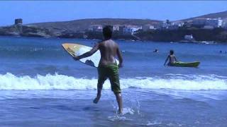 SKIMBOARDING IN GREECE [upl. by Ateuqram221]