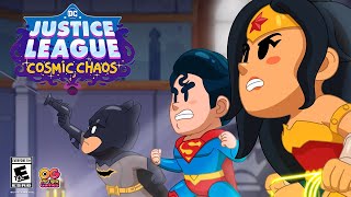 DCs Justice League Cosmic Chaos  Gameplay Trailer  US  ESRB [upl. by Wolsky]