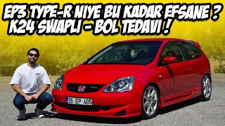 Önden Çekişin Zirvesi Mi  HONDA CİVİC EP3 TYPER  K24 SWAP  VTEC GAZLAMASI  TEDAVİ  TEST ETTK [upl. by Yziar]