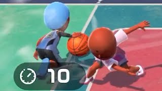 Nobody can guard me in Switch Sports Basketball [upl. by Akiemahs]