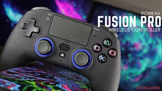 PowerA Fusion Pro PS4 Controller Review Beefy Dual Shock Alternative [upl. by Katya]