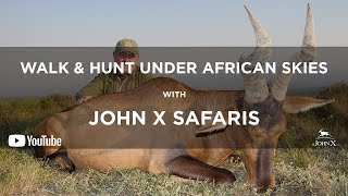 Walk amp Hunt Under African Skies  John X Safaris [upl. by Albertine]