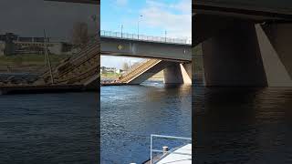 Carolabrücke Dresden versinkt gerade wieder im Wasser dresden news brücke hochwasser [upl. by Platas]