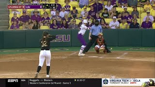 Florida State vs LSU Game 1  Women Softball May 272021 [upl. by Haroldson]