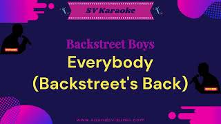 Backstreet Boys  Everybody Backstreets Back  Karaoke [upl. by Ceciley]